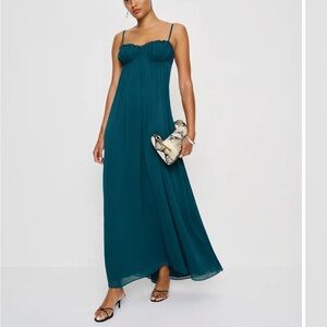 Brand new with tags reformation Cebba dress in Teal!